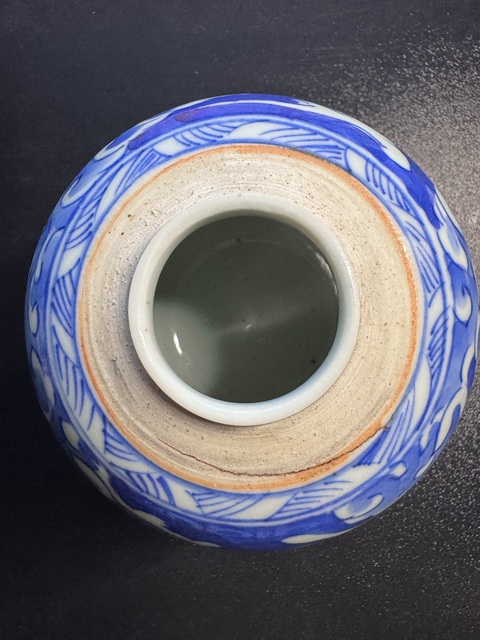 古玩陶瓷青花龍紋罐真品鑒賞圖