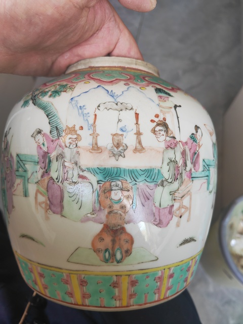 古玩陶瓷罐真品鑒賞圖