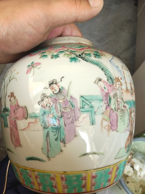 古玩陶瓷罐真品鑒賞圖
