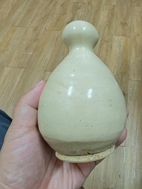 古玩陶瓷白釉葫蘆瓶真品鑒賞圖