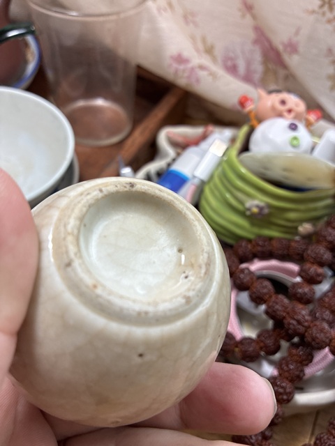 古玩陶瓷哥釉天球瓶真品鑒賞圖