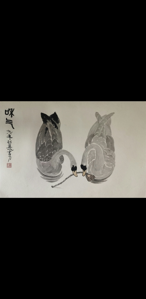 古玩字畫中美協理事西藏美協主席韓書力 和氣拍賣，當前價格3500元