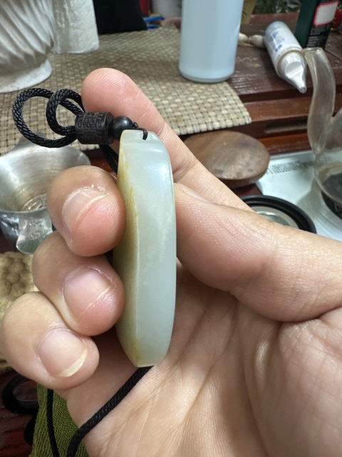 古玩玉器白玉牌真品鑒賞圖