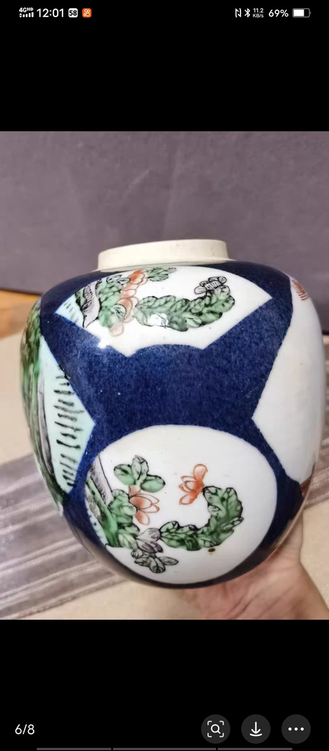 古玩陶瓷罐真品鑒賞圖