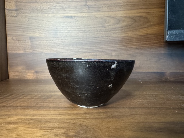 古玩陶瓷吉州窯黑釉不倒翁盞真品鑒賞圖