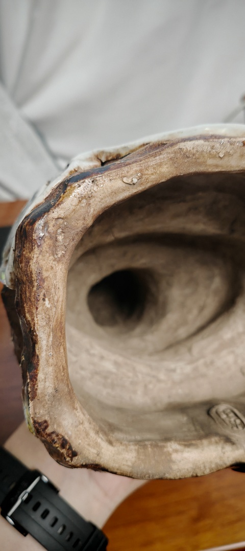 古玩陶瓷石灣窯佛造像真品鑒賞圖