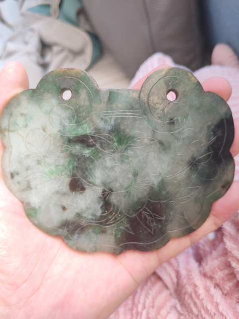 古玩玉器鎖佩真品鑒賞圖