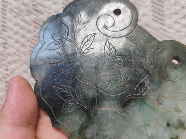古玩玉器鎖佩真品鑒賞圖