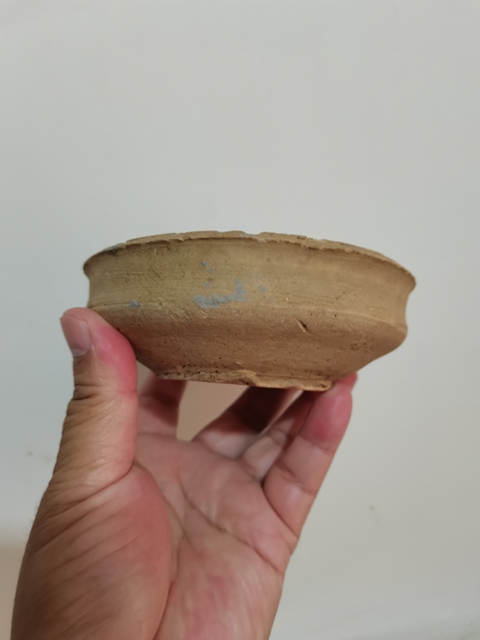 古玩陶瓷原始青瓷平底碗拍賣，當前價格0元