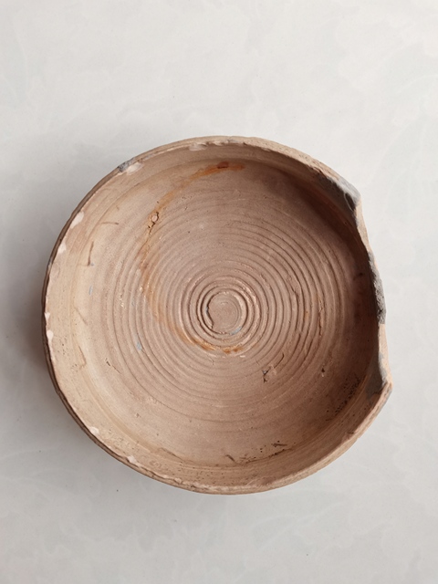 古玩陶瓷原始青瓷平底碗拍賣，當前價格0元
