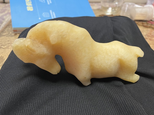 古玩玉器玉羊真品鑒賞圖