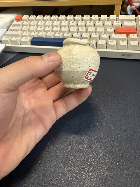古玩陶瓷文房水盂真品鑒賞圖