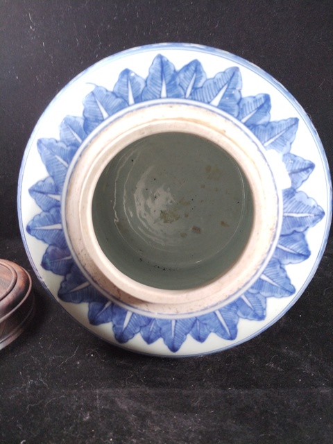 古玩陶瓷青花纏枝花卉蓋罐拍賣，當前價格7666元