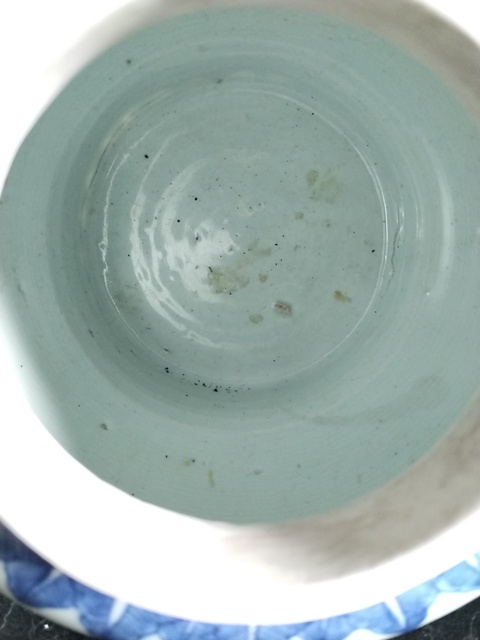 古玩陶瓷青花纏枝花卉蓋罐拍賣，當前價格7666元