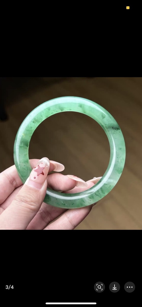 古玩玉器獨龍玉手鐲真品鑒賞圖