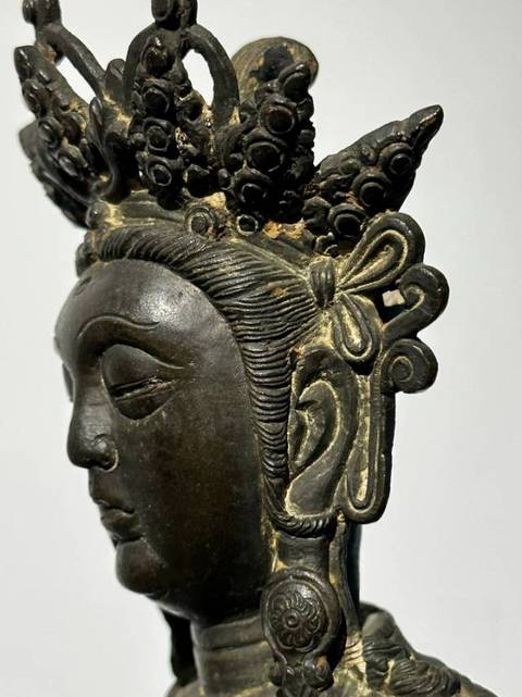 古玩銅器造像真品鑒賞圖