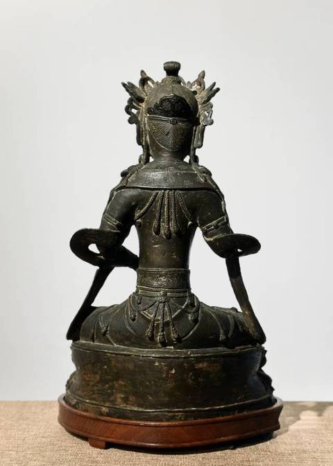 古玩銅器造像真品鑒賞圖