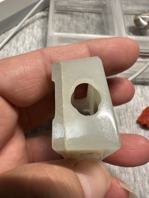 古玩玉器火柴盒真品鑒賞圖