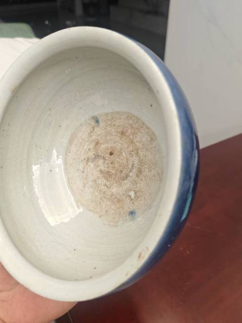 古玩陶瓷霽藍釉香爐真品鑒賞圖