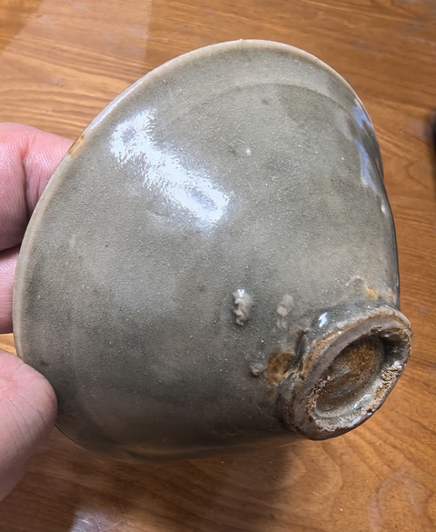 古玩陶瓷耀州窯斗笠盞真品鑒賞圖