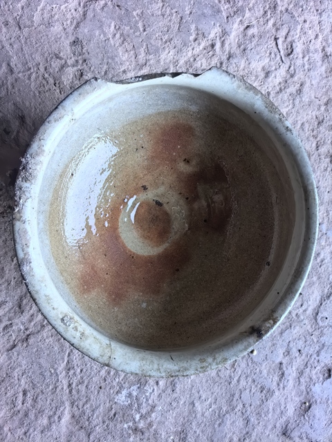 古玩陶瓷晚清青花高足香爐真品鑒賞圖
