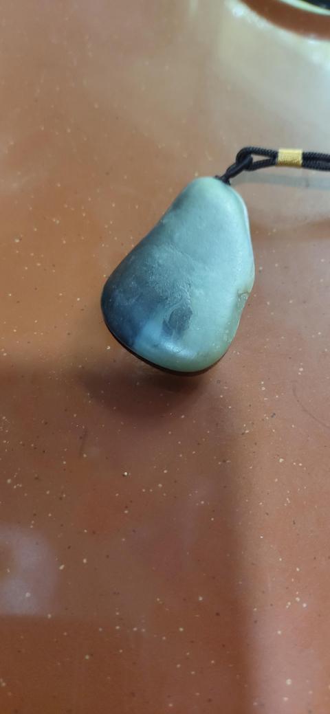 古玩玉器和田青花籽料原石真品鑒賞圖