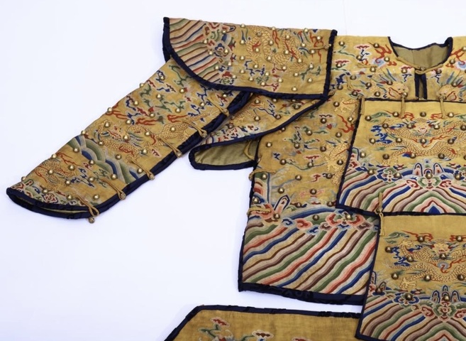 古玩雜項甲胄真品鑒賞圖