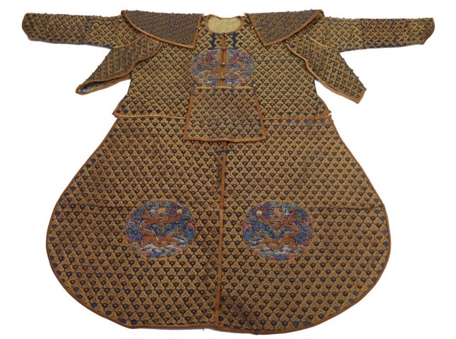 古玩雜項甲胄真品鑒賞圖