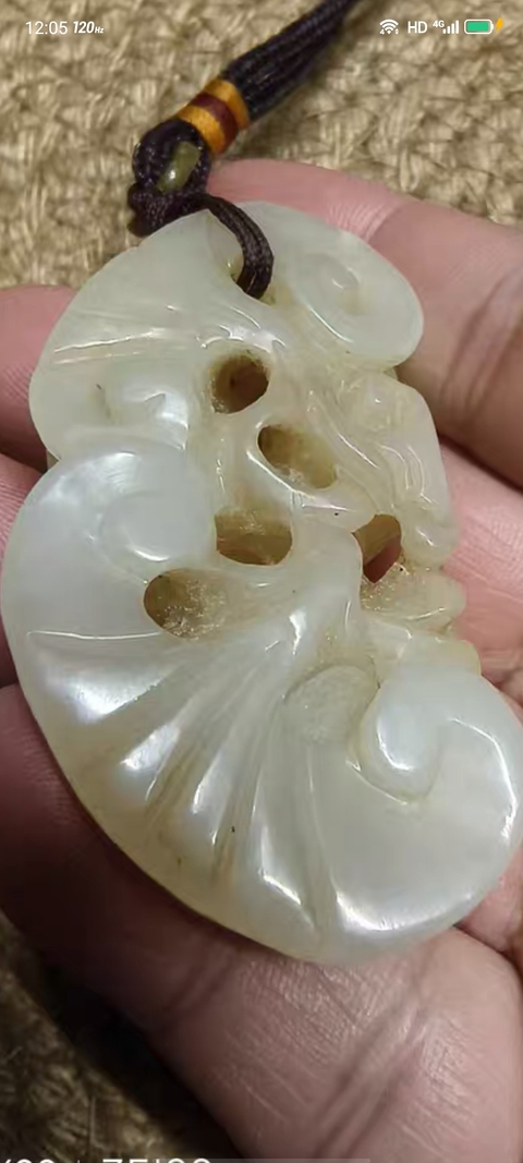 古玩玉器童子真品鑒賞圖