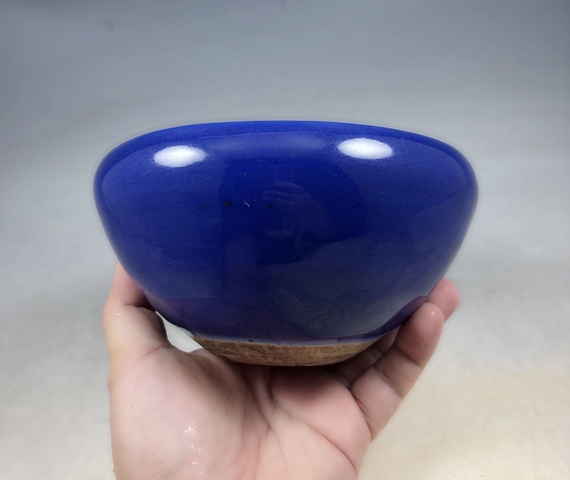 古玩陶瓷【清代】霽藍(lán)釉香爐【傳世佳品】【頂級寶石藍(lán)釉】拍賣,當(dāng)前價(jià)格0元