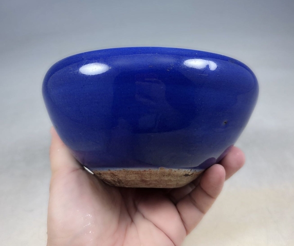 古玩陶瓷【清代】霽藍(lán)釉香爐【傳世佳品】【頂級寶石藍(lán)釉】拍賣,當(dāng)前價(jià)格0元