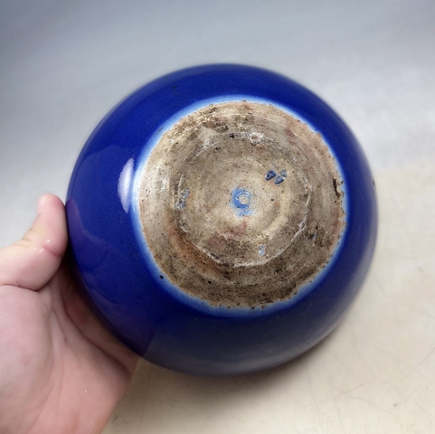 古玩陶瓷【清代】霽藍(lán)釉香爐【傳世佳品】【頂級寶石藍(lán)釉】拍賣,當(dāng)前價(jià)格0元