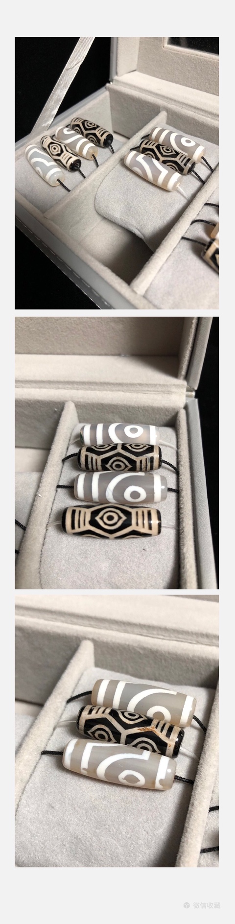 古玩雜項瑪瑙天珠真品鑒賞圖