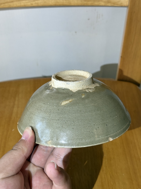 古玩陶瓷龍泉青瓷大碗真品鑒賞圖