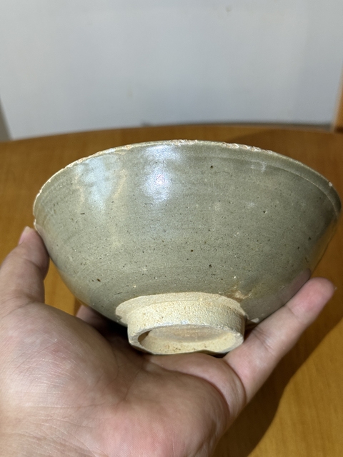 古玩陶瓷龍泉青瓷大碗真品鑒賞圖