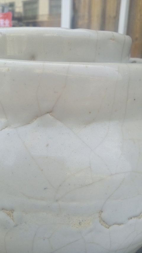 古玩陶瓷哥釉大罐真品鑒賞圖