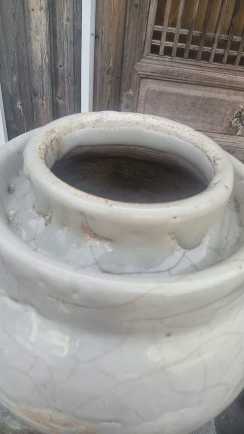 古玩陶瓷哥釉大罐真品鑒賞圖