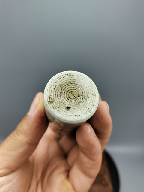 古玩陶瓷清同治?粉彩文王訪賢鼻煙壺拍賣,當(dāng)前價(jià)格598元