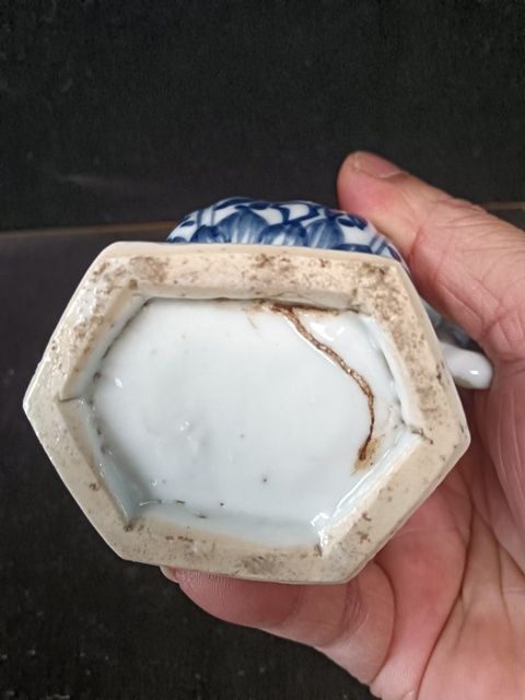 古玩陶瓷康熙青花執壺拍賣，當前價格9999元