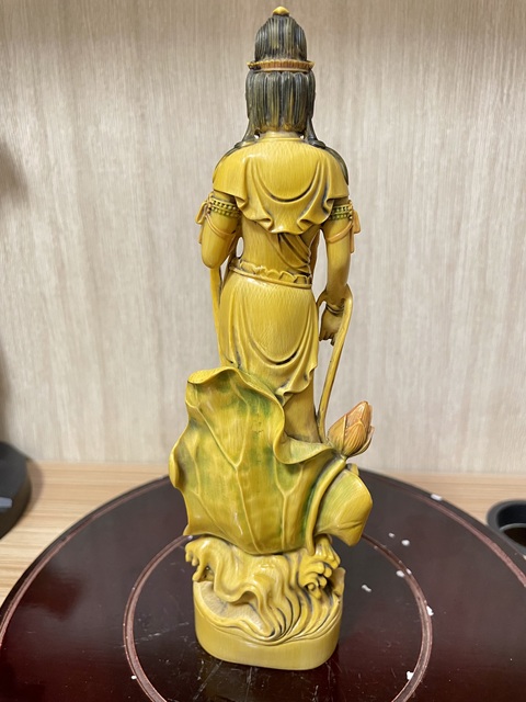 古玩雜項觀音立像真品鑒賞圖