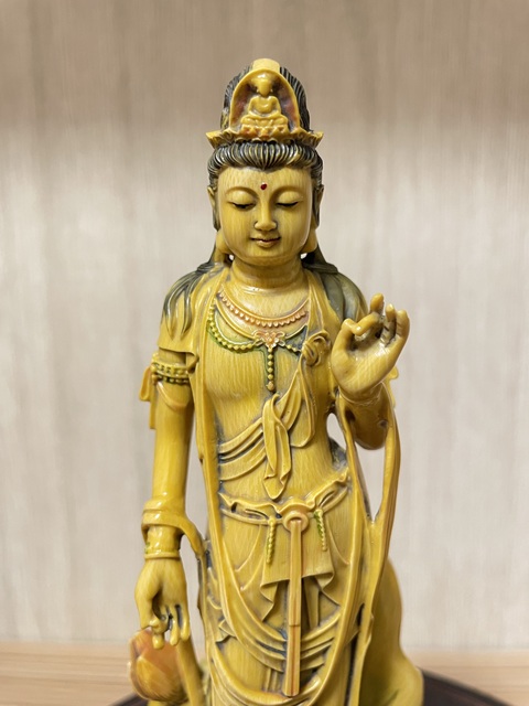 古玩雜項觀音立像真品鑒賞圖
