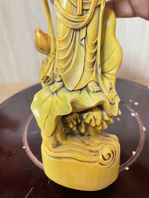 古玩雜項觀音立像真品鑒賞圖