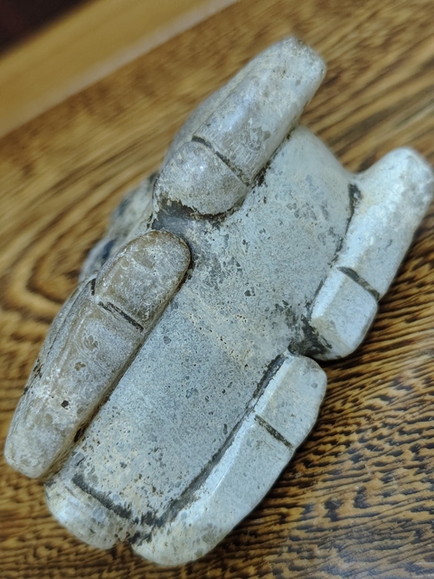 古玩玉器做舊仿古“玉臥馬”真品鑒賞圖