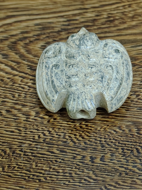 古玩玉器和田玉梟真品鑒賞圖