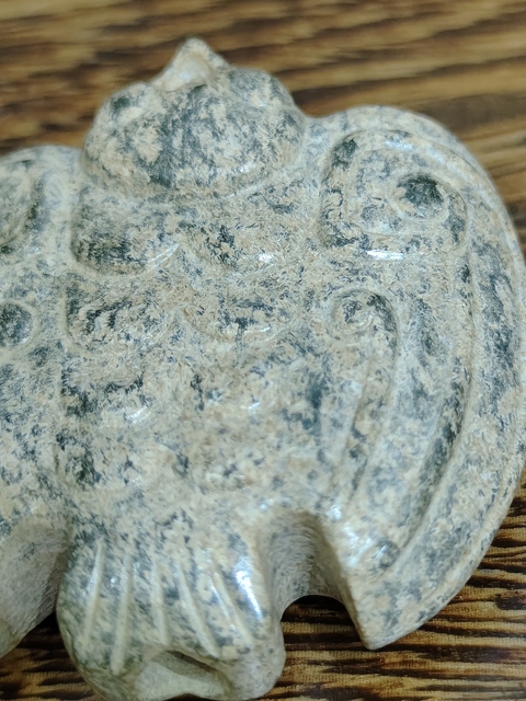 古玩玉器和田玉梟真品鑒賞圖