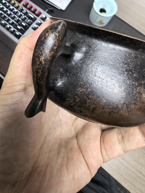 古玩銅器爐子真品鑒賞圖