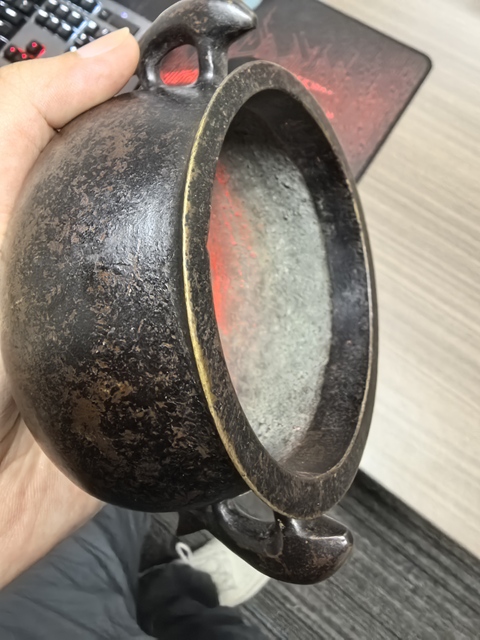 古玩銅器爐子真品鑒賞圖