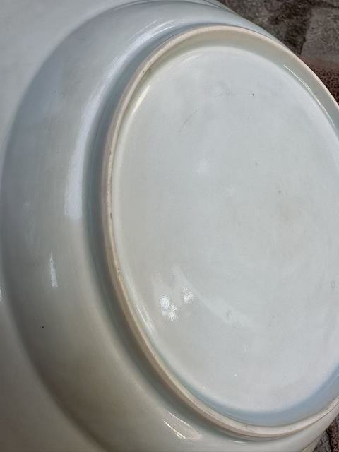 古玩陶瓷青花人物故事盤真品鑒賞圖