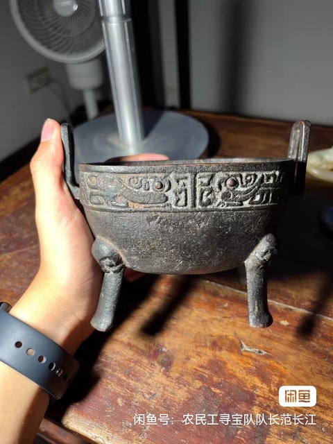 古玩銅器銅爐真品鑒賞圖