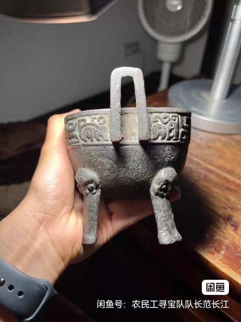 古玩銅器銅爐真品鑒賞圖